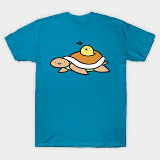 Turtle and Baby Chick T-Shirt